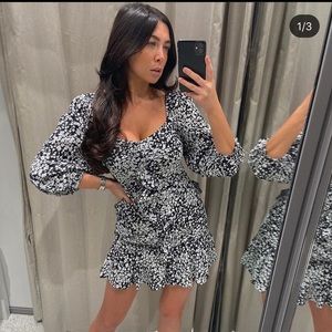 ZARA PRINTED DRESS